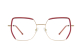 GIGI Minerva 8090/6 gold titanium, burgundy acet. rims 52-18 137